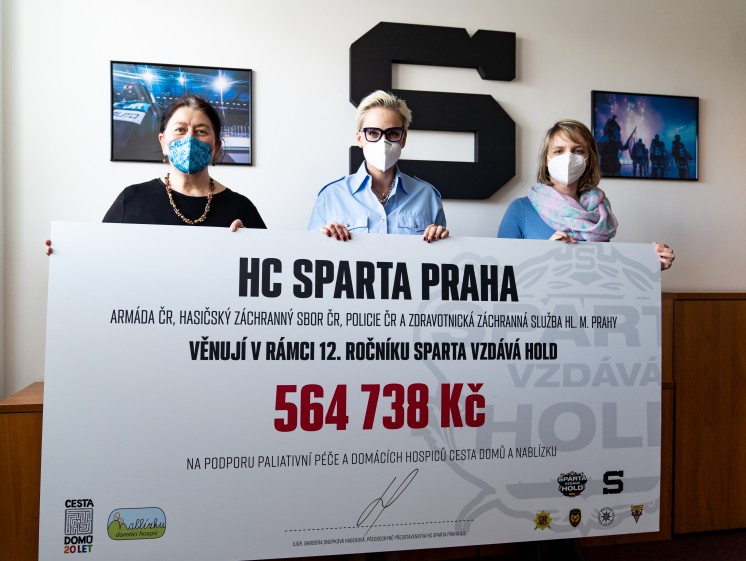 Sparta vzdává hold domácím hospicům