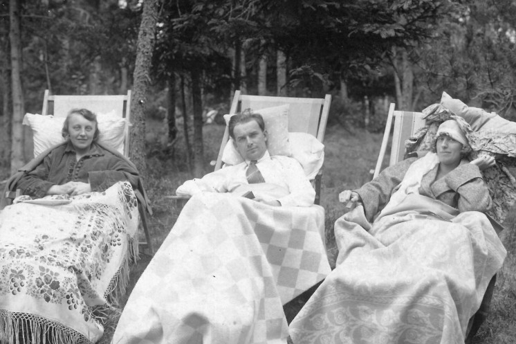 Jiří Wolker v Tatranské Poljance | foto ze sbírek Muzea a galerie v Prostějově