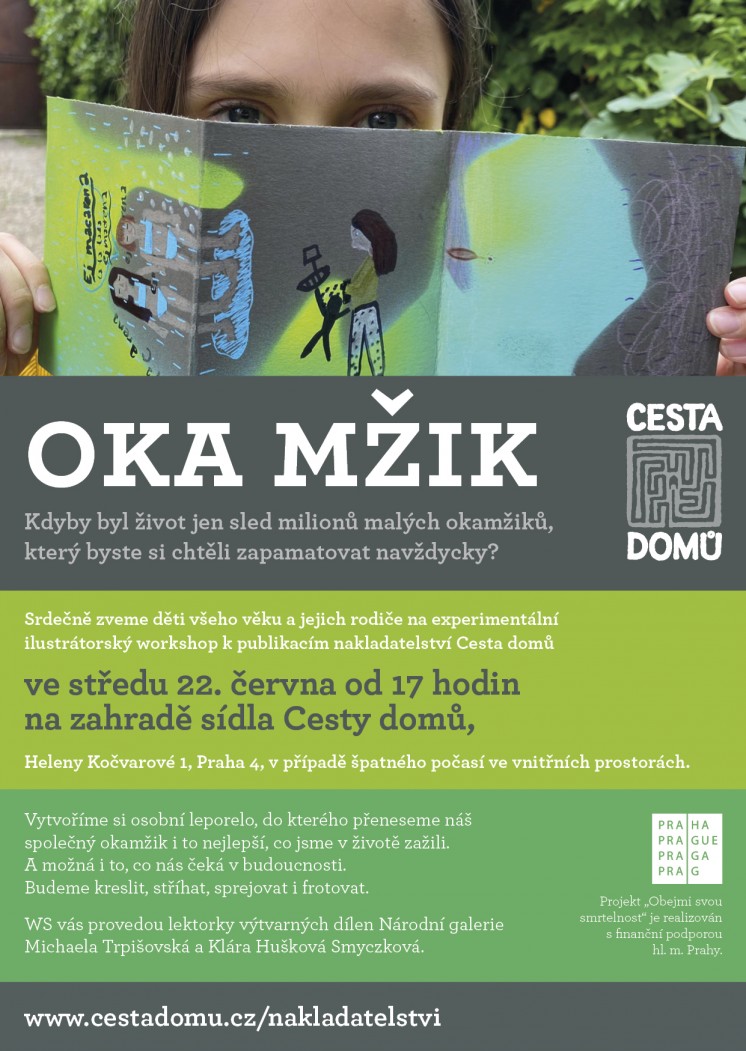 výtvarná dílna k publikacím nakladatelství Cesta domů
