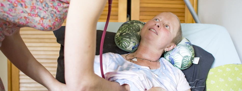 Cesta domů_návštěva u hospicové pacientky Cesta domů_návštěva u hospicové pacientky