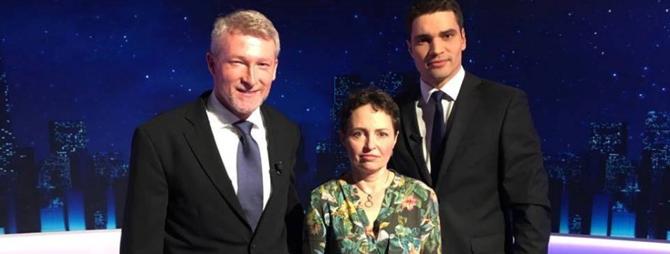 zleva Marek Orko Vácha, Irena Závadová a Daniel Stach | foto: Česká televize