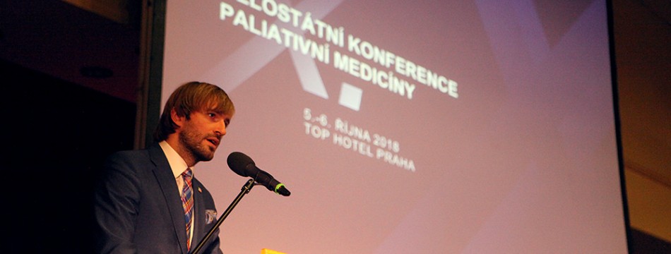 Zahájení X. celostátní konference paliativní medicíny - ministr zdravotnictví Adam Vojtěch