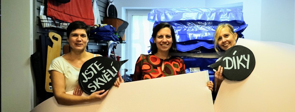 Nové matrace pro klienty Cesty domů_Děkujeme!