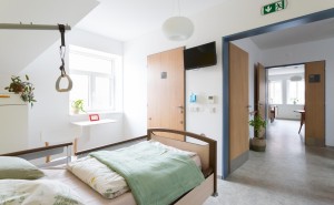 Pobytové odlehčovací služby Cesty domů – žlutý pokoj