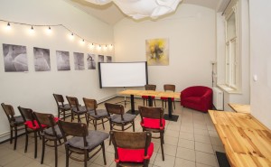 Salonek uspořádání pro přednášku