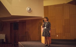 Kateřina Menčíková na X. celostátní konferenci paliativní medicíny