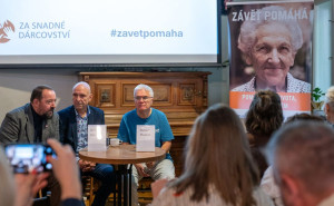 Měsíc dobročinné závěti – pánové Dušan Kejmar a Robert Pleskot