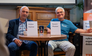 Měsíc dobročinné závěti – pánové Dušan Kejmar a Robert Pleskot