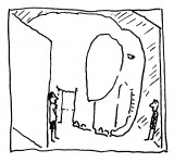 Slon v pokoji